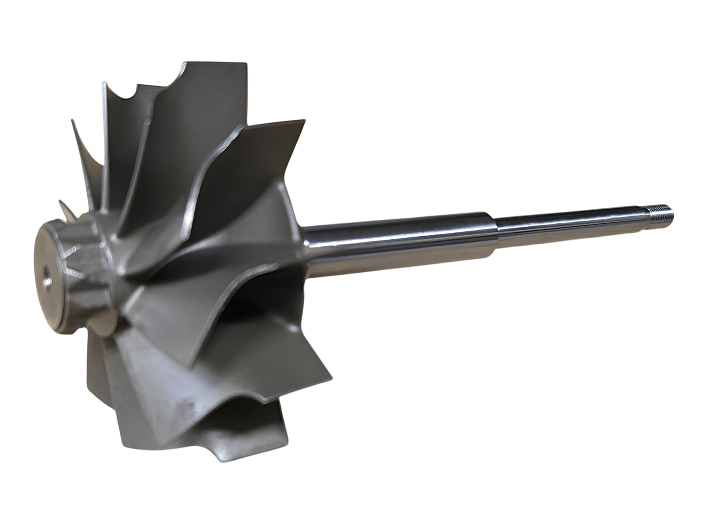 76x67mm 10 Blade Turbine Wheel Shaft for 6.6l Duramax LB7 Chevy GMC 01-04 Turbo