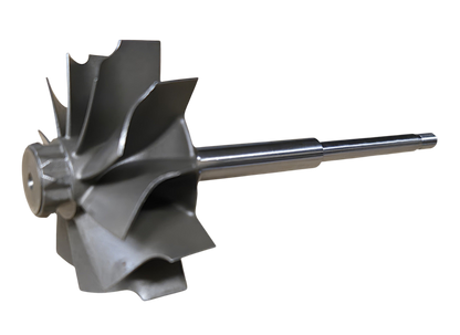 76x67mm 10 Blade Turbine Wheel Shaft for 6.6l Duramax LB7 Chevy GMC 01-04 Turbo