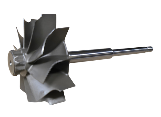 76x67mm 10 Blade Turbine Wheel Shaft for 6.6l Duramax LB7 Chevy GMC 01-04 Turbo