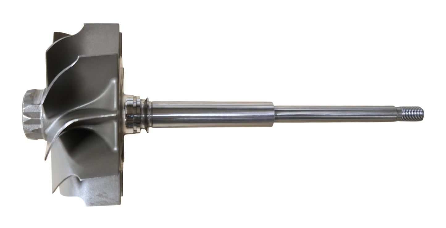 76x67mm 10 Blade Turbine Wheel Shaft for 6.6l Duramax LB7 Chevy GMC 01-04 Turbo