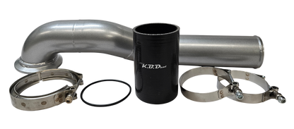 Low Mount S400 Hot Side Pipe for 2G Swap on 2003-2009 6.7l Cummins 3G