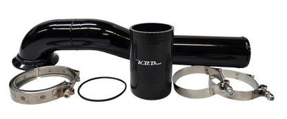 Low Mount S400 Hot Side Pipe for 2G Swap on 2003-2009 6.7l Cummins 3G