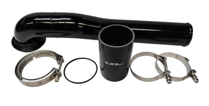 Low Mount S400 Hot Side Pipe for 2G Swap on 2003-2009 6.7l Cummins 3G