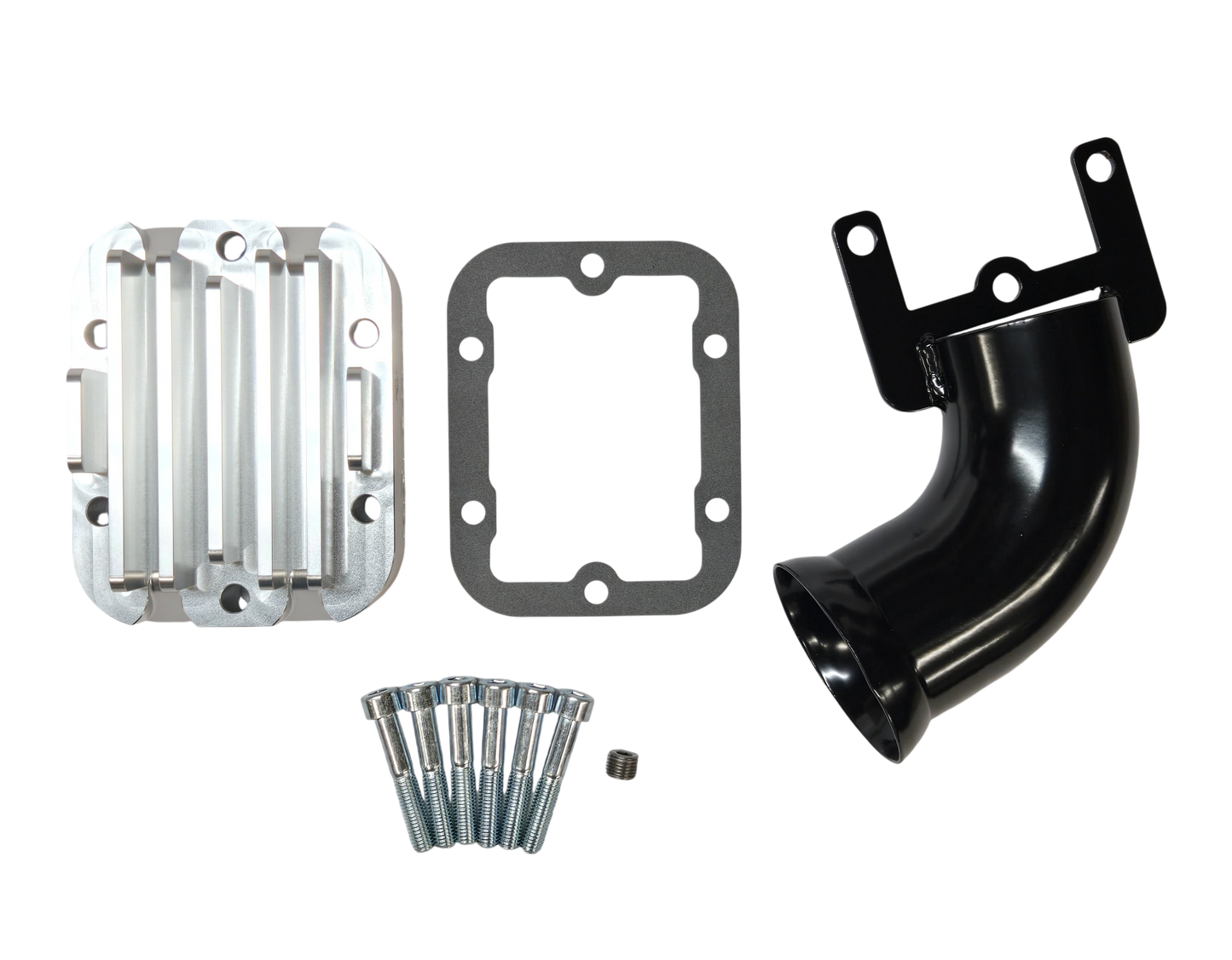 Billet Aluminum Manual Transmission PTO Cooler Cover ZF6 G56 NV3500 NV4500 NV5600