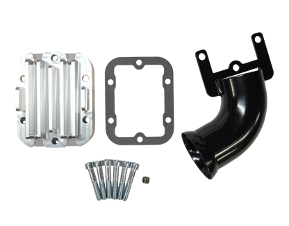 Billet Aluminum Manual Transmission PTO Cooler Cover ZF6 G56 NV3500 NV4500 NV5600