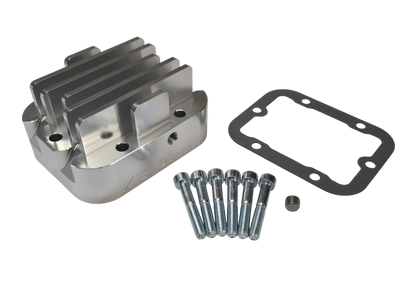 Billet Aluminum Manual Transmission PTO Cooler Cover ZF6 G56 NV3500 NV4500 NV5600