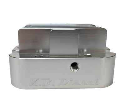 Billet Aluminum Manual Transmission PTO Cooler Cover ZF6 G56 NV3500 NV4500 NV5600