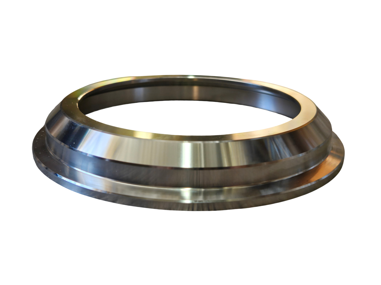 Machined Downpipe Flare Flange & Clamp for S400 *T6 Foot*