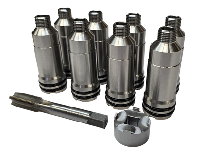 Thread In Fuel Injector Cups for 6.6l Duramax LB7 Chevy GMC 2001-2004