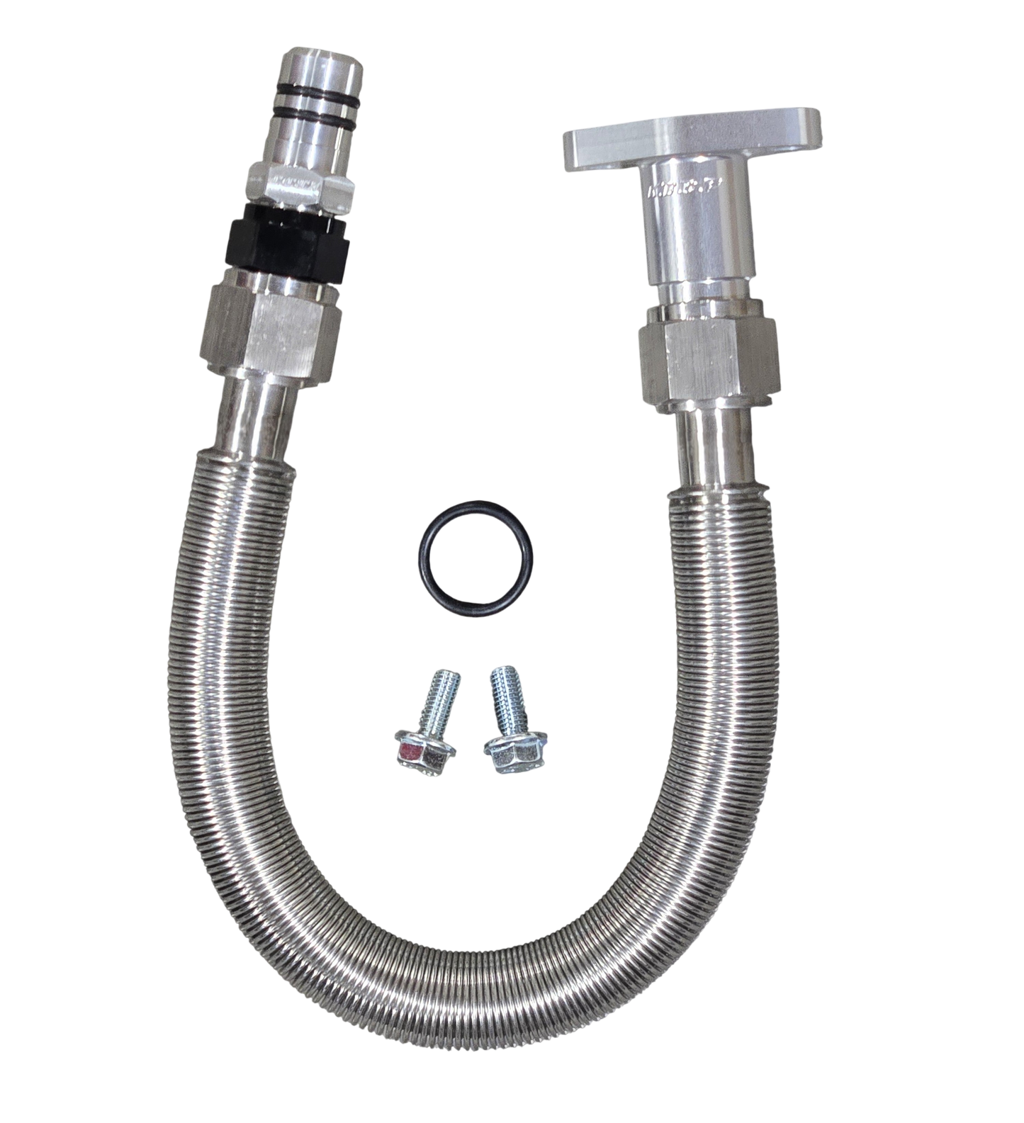 -12 S300/S400 2nd Gen Swap Turbo Oil Return Drain Line Kit for 5.9l 6.7l Cummins