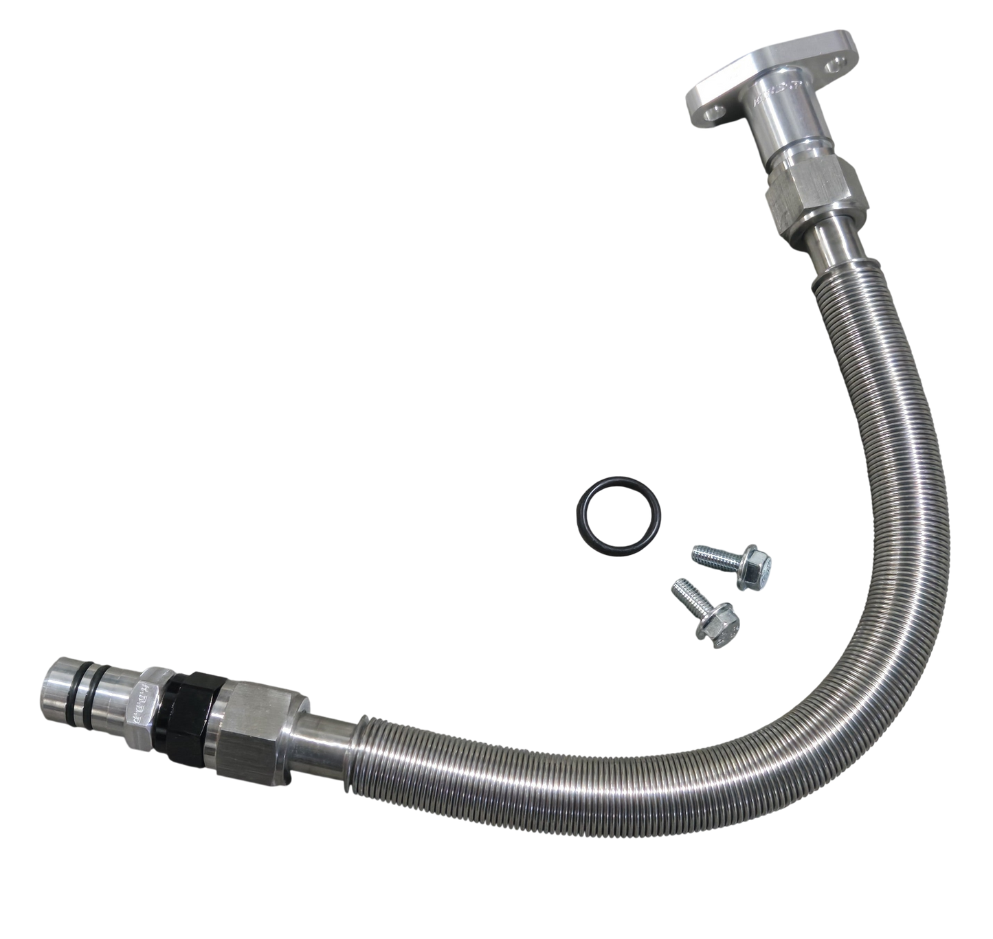 -12 S300/S400 2nd Gen Swap Turbo Oil Return Drain Line Kit for 5.9l 6.7l Cummins
