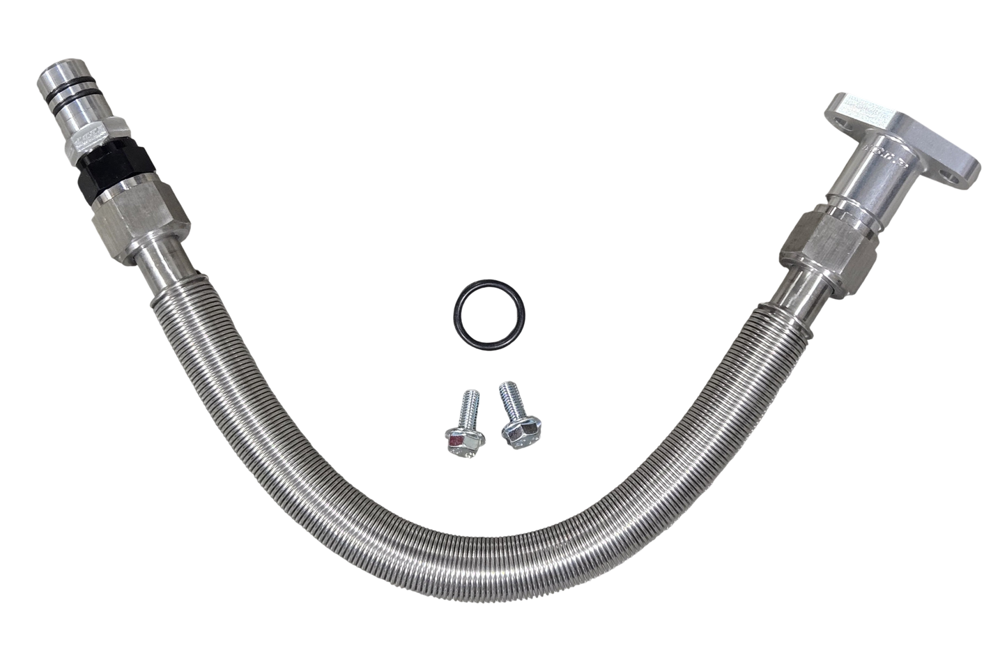 -12 S300/S400 2nd Gen Swap Turbo Oil Return Drain Line Kit for 5.9l 6.7l Cummins