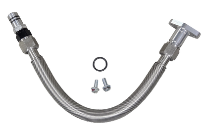 -12 S300/S400 2nd Gen Swap Turbo Oil Return Drain Line Kit for 5.9l 6.7l Cummins