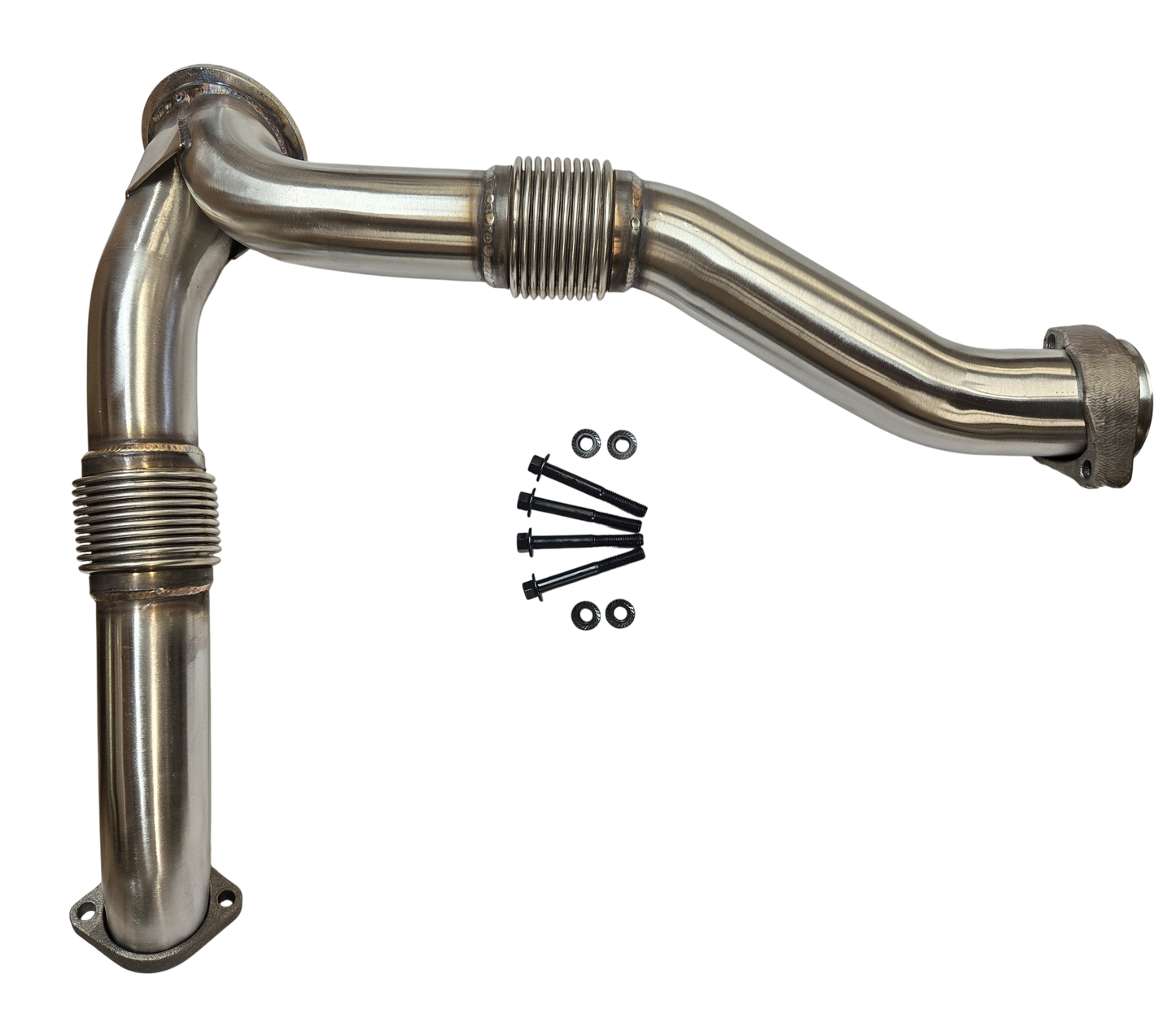 Upgraded Bellowed Up Y-Pipe Manifold to Turbo for 1999-03 Ford Powerstroke 7.3L