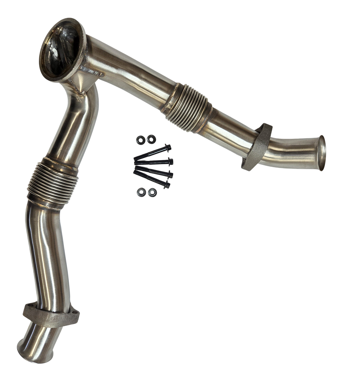 Upgraded Bellowed Up Y-Pipe Manifold to Turbo for 1999-03 Ford Powerstroke 7.3L