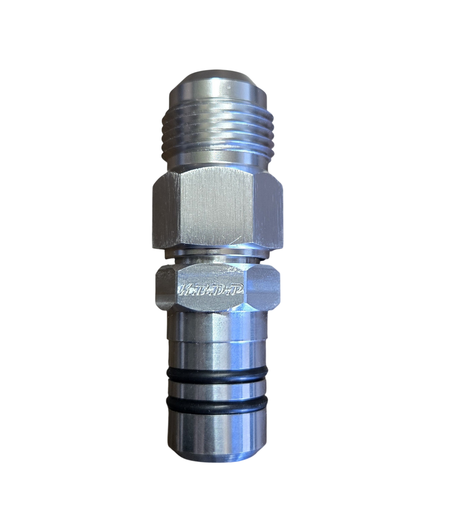 -12AN Turbo Oil Drain Line Adapter For 1989-2022 5.9L 6.7L Dodge Cummins