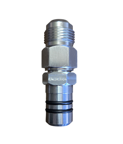 -12AN Turbo Oil Drain Line Adapter For 1989-2022 5.9L 6.7L Dodge Cummins