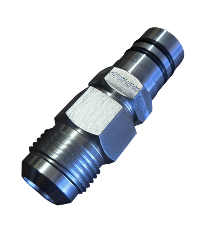 -12AN Turbo Oil Drain Line Adapter For 1989-2022 5.9L 6.7L Dodge Cummins