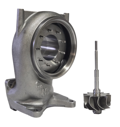 Upgraded 73.5x70.6mm Turbo Turbine Housing for 2005-10 6.6l LLY LBZ LMM Duramax
