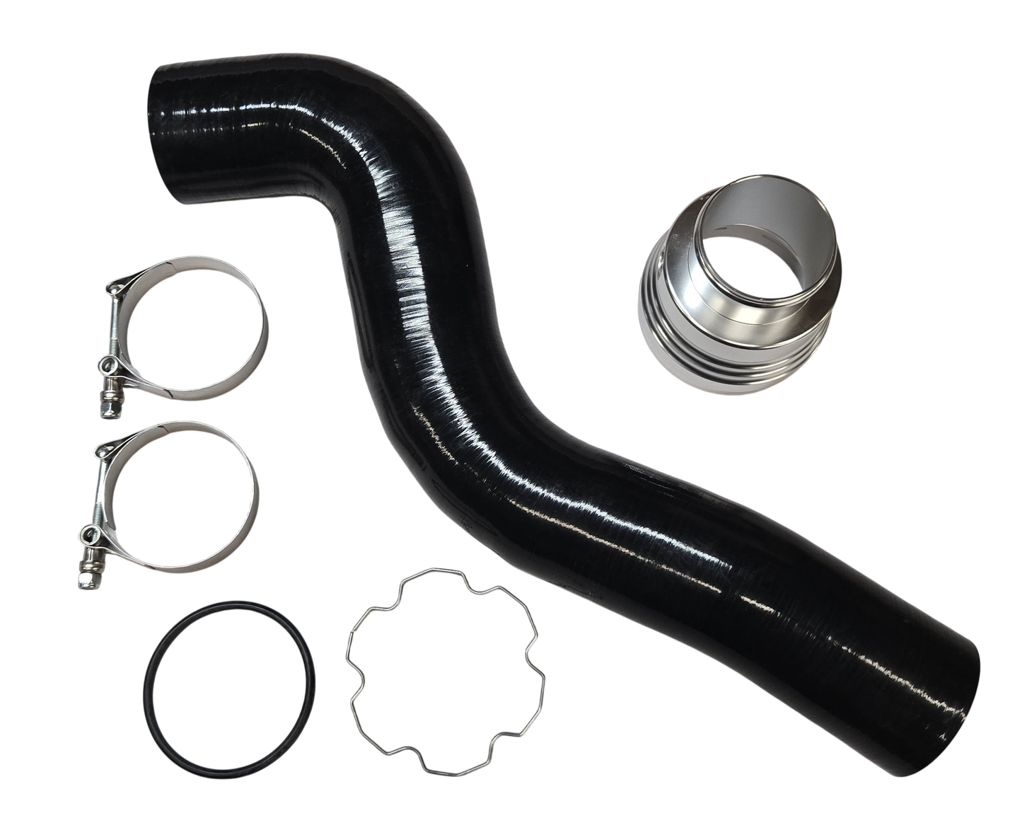 Cold Side CAC Intercooler Tube Pipe Kit for Ford 2017-2026 6.7l Powerstroke