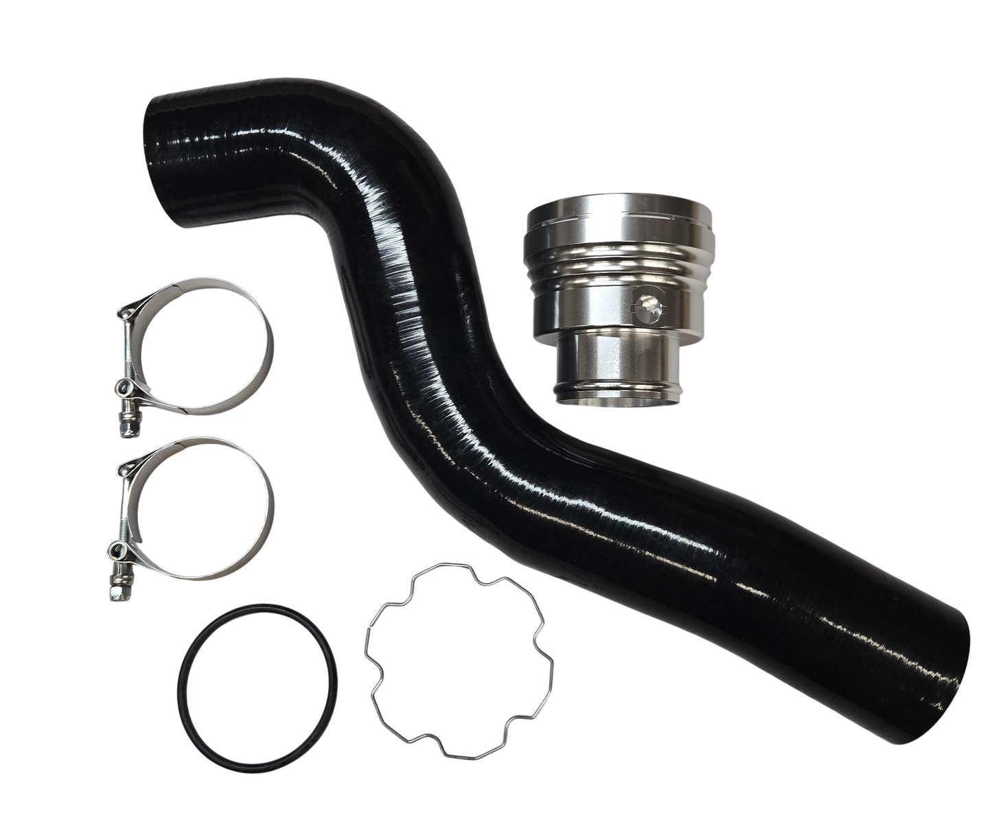 Cold Side CAC Intercooler Tube Pipe Kit for Ford 2017-2026 6.7l Powerstroke