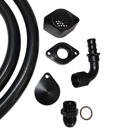 CCV PCV Reroute Kit for 2011-2025 6.7l Ford Powerstroke