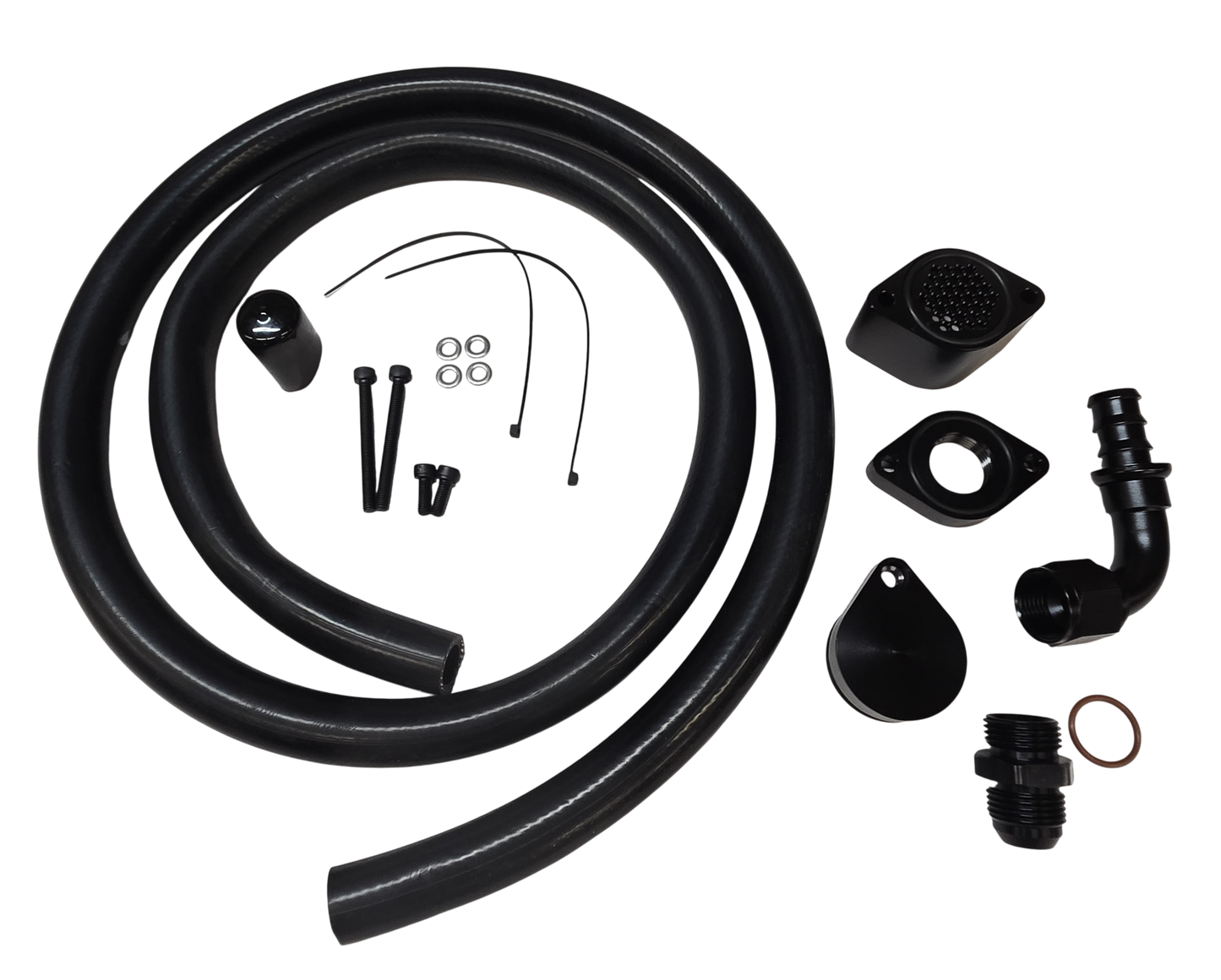 CCV PCV Reroute Kit for 2011-2025 6.7l Ford Powerstroke