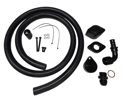 CCV PCV Reroute Kit for 2011-2025 6.7l Ford Powerstroke