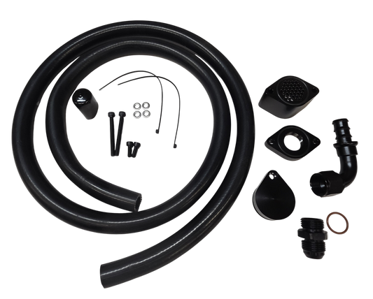 CCV PCV Reroute Kit for 2011-2025 6.7l Ford Powerstroke