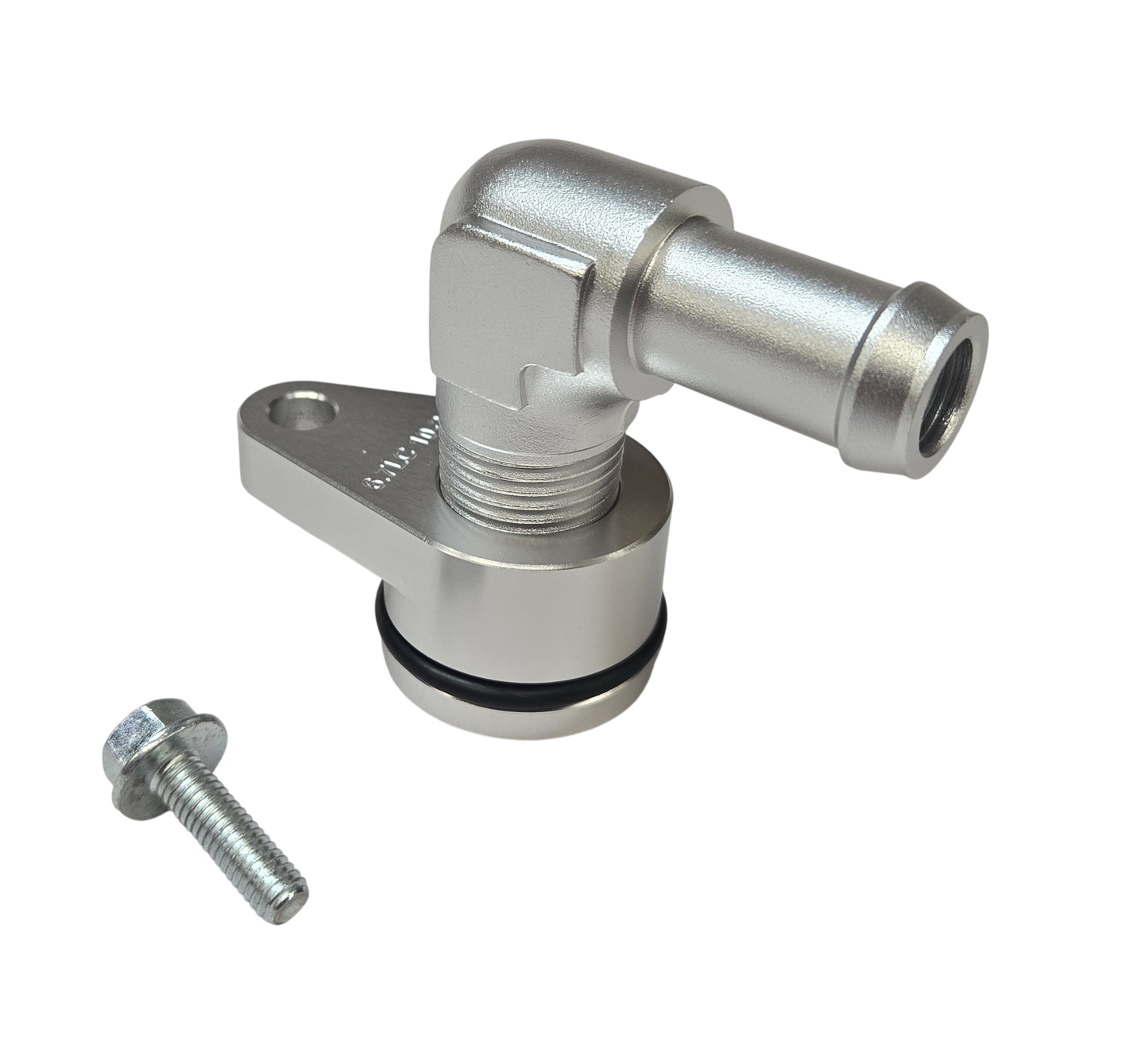 Coolant Riser Standpipe Bypass Billet Fitting for 2010-24 6.7l Cummins Dodge Ram