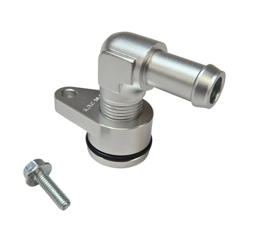 Coolant Riser Standpipe Bypass Billet Fitting for 2010-24 6.7l Cummins Dodge Ram