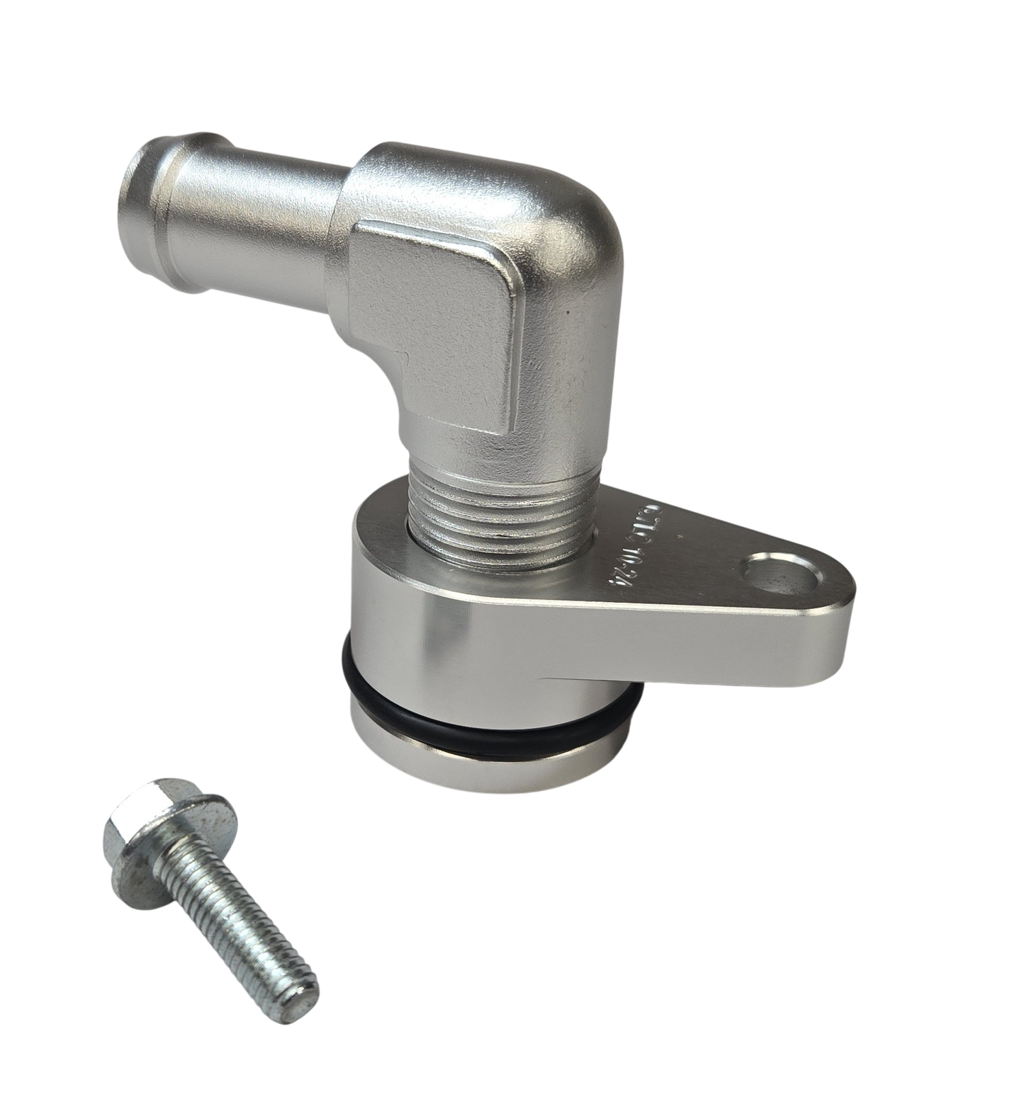 Coolant Riser Standpipe Bypass Billet Fitting for 2010-24 6.7l Cummins Dodge Ram