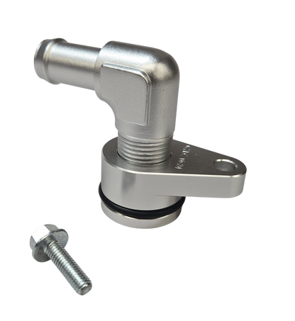 Coolant Riser Standpipe Bypass Billet Fitting for 2010-24 6.7l Cummins Dodge Ram