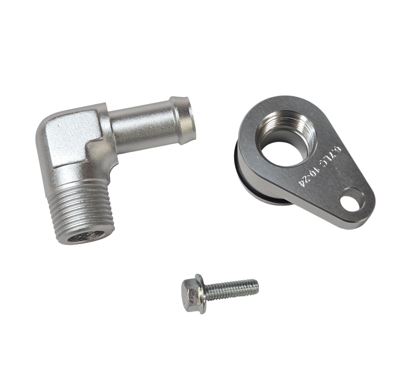 Coolant Riser Standpipe Bypass Billet Fitting for 2010-24 6.7l Cummins Dodge Ram