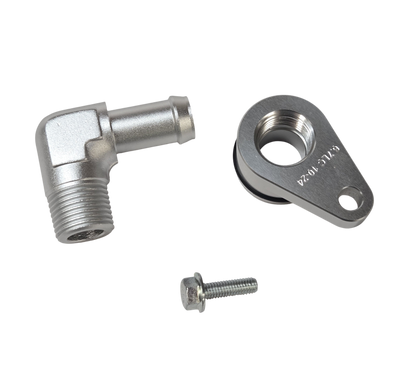 Coolant Riser Standpipe Bypass Billet Fitting for 2010-24 6.7l Cummins Dodge Ram