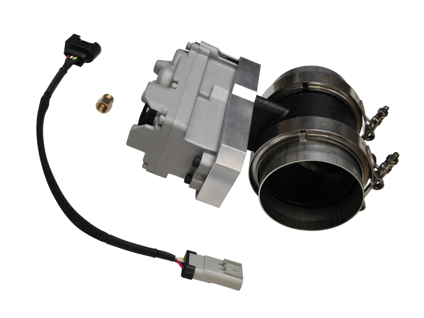 4" VGT Actuator Controlled Exhaust Brake for 6.7l Cummins 2G Swaps