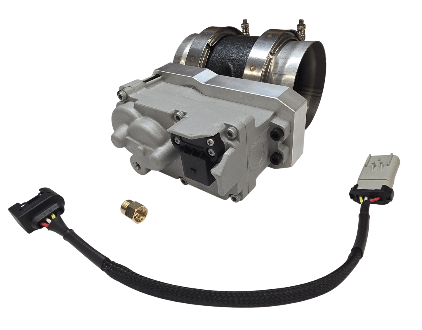 4" VGT Actuator Controlled Exhaust Brake for 6.7l Cummins 2G Swaps