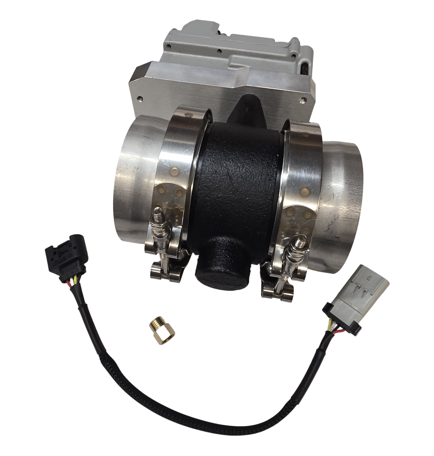 4" VGT Actuator Controlled Exhaust Brake for 6.7l Cummins 2G Swaps