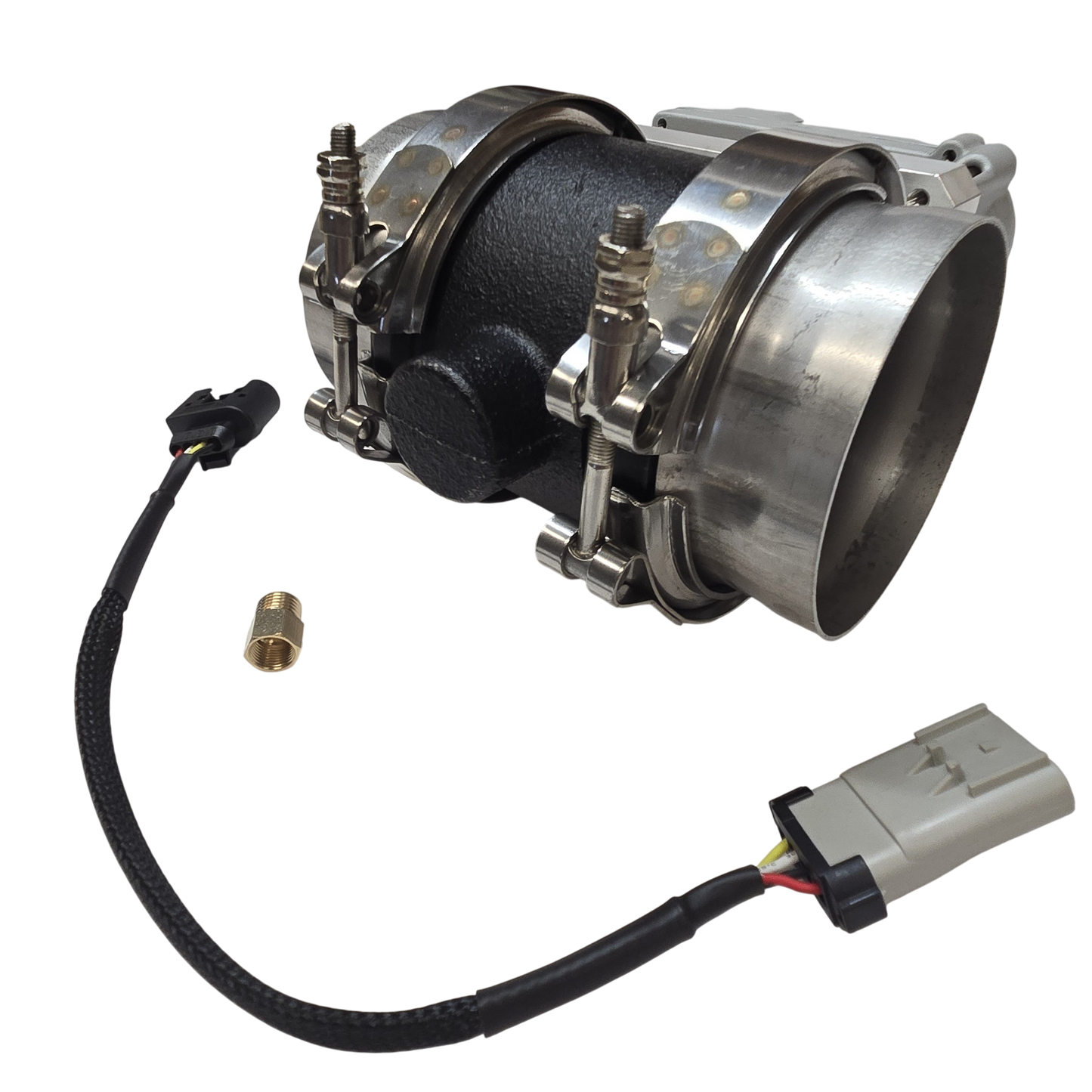 4" VGT Actuator Controlled Exhaust Brake for 6.7l Cummins 2G Swaps