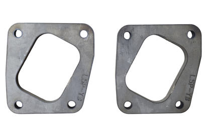 Y-Bridge Flanges for 6.6l Duramax L5P 2017+ Chevy GMC Borg Warner