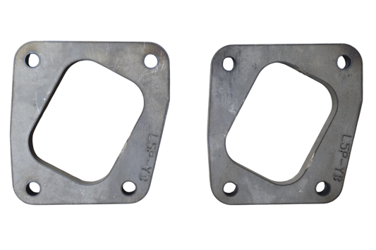 Y-Bridge Flanges for 6.6l Duramax L5P 2017+ Chevy GMC Borg Warner