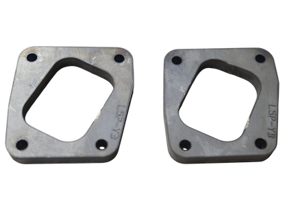Y-Bridge Flanges for 6.6l Duramax L5P 2017+ Chevy GMC Borg Warner
