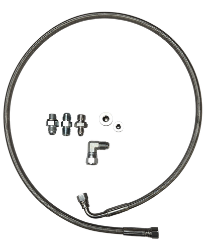 Remote Turbo Oil Supply Line Kit for 2001-2016 6.6l Duramax RHG6/VVT/S300/S400