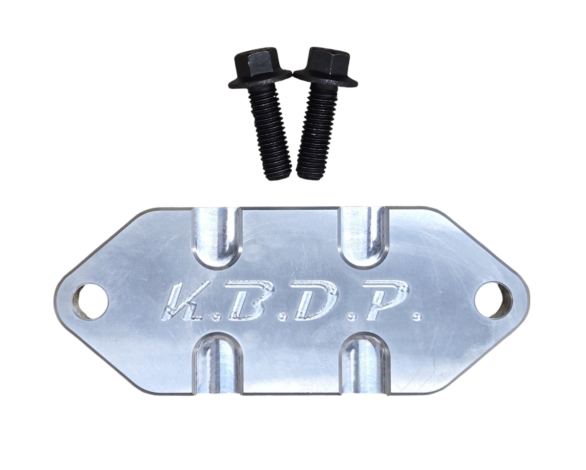 Coolant block Off Plate for 6.6l Duramax LB7-L5P 2001-2025 Chevy GMC