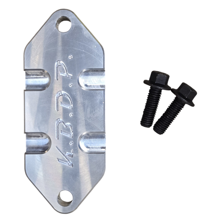 Coolant block Off Plate for 6.6l Duramax LB7-L5P 2001-2025 Chevy GMC