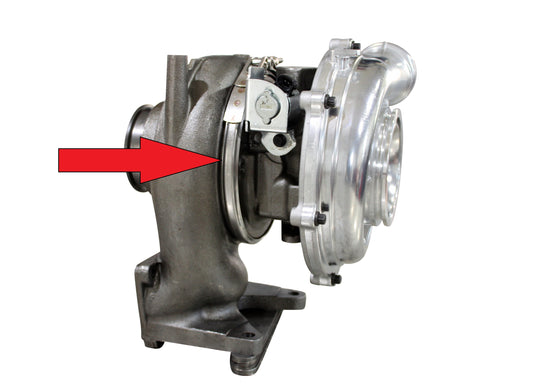 Turbo Bearing-Housing V-Band Clamp for 6.6l Duramax 6.0l 6.7l Ford Powerstroke