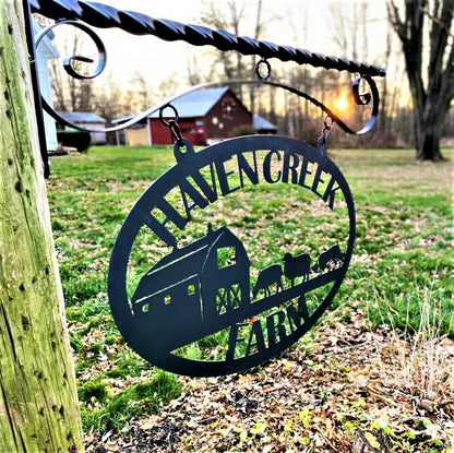 Custom Metal Farm or Family Sign, Animals, Tractor, Objects- Established In Year