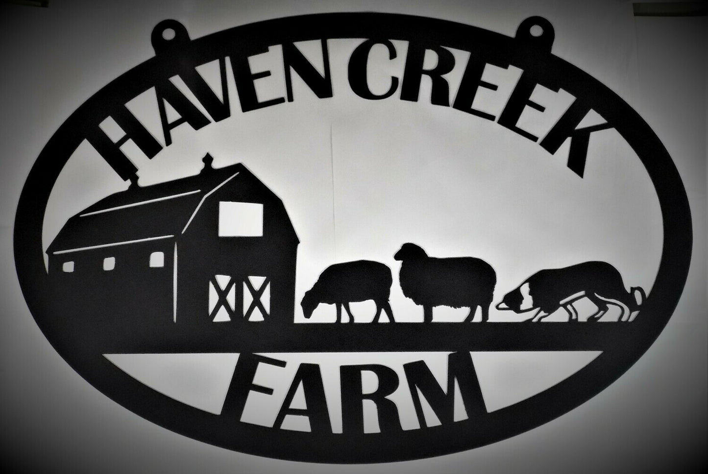 Custom Metal Farm or Family Sign, Animals, Tractor, Objects- Established In Year