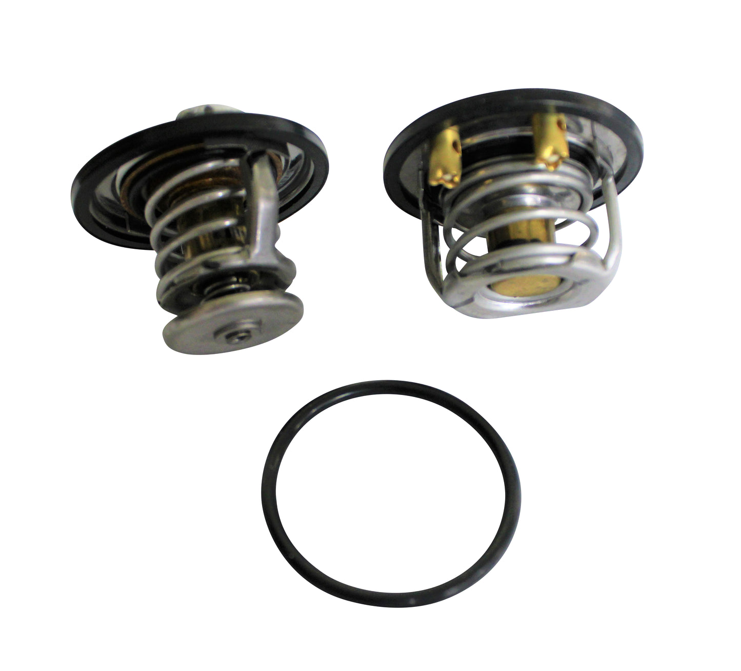 Front & Rear Thermostat Kit For 2001-24 6.6l Duramax LB7 LLY LBZ LMM LML L5P