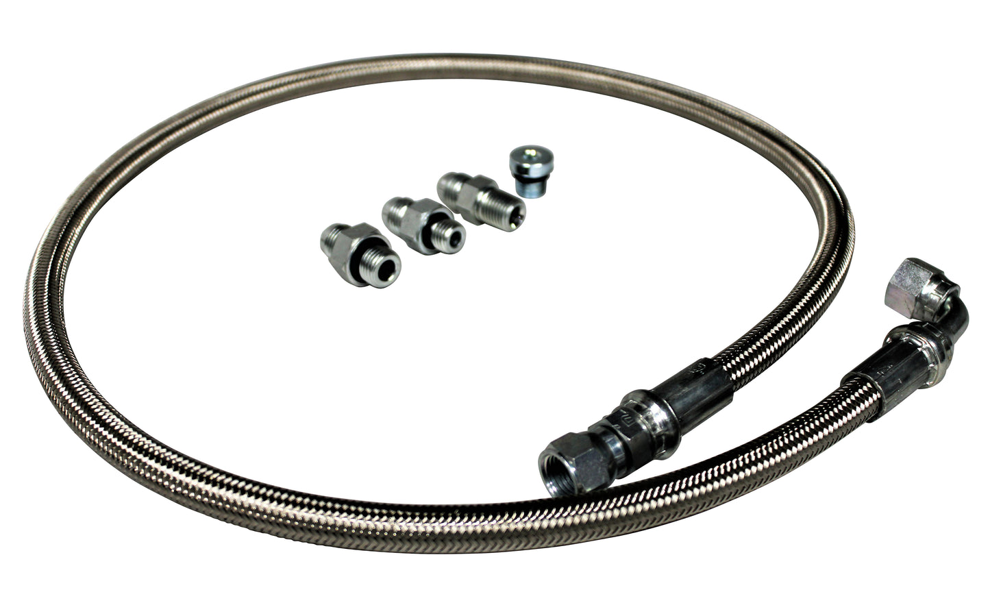 Remote Turbo Oil Supply Line Kit for 2001-2016 6.6l Duramax RHG6/VVT/S300/S400